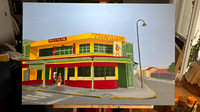 "El Chorizo Chino" Acrílico sobre lienzo
